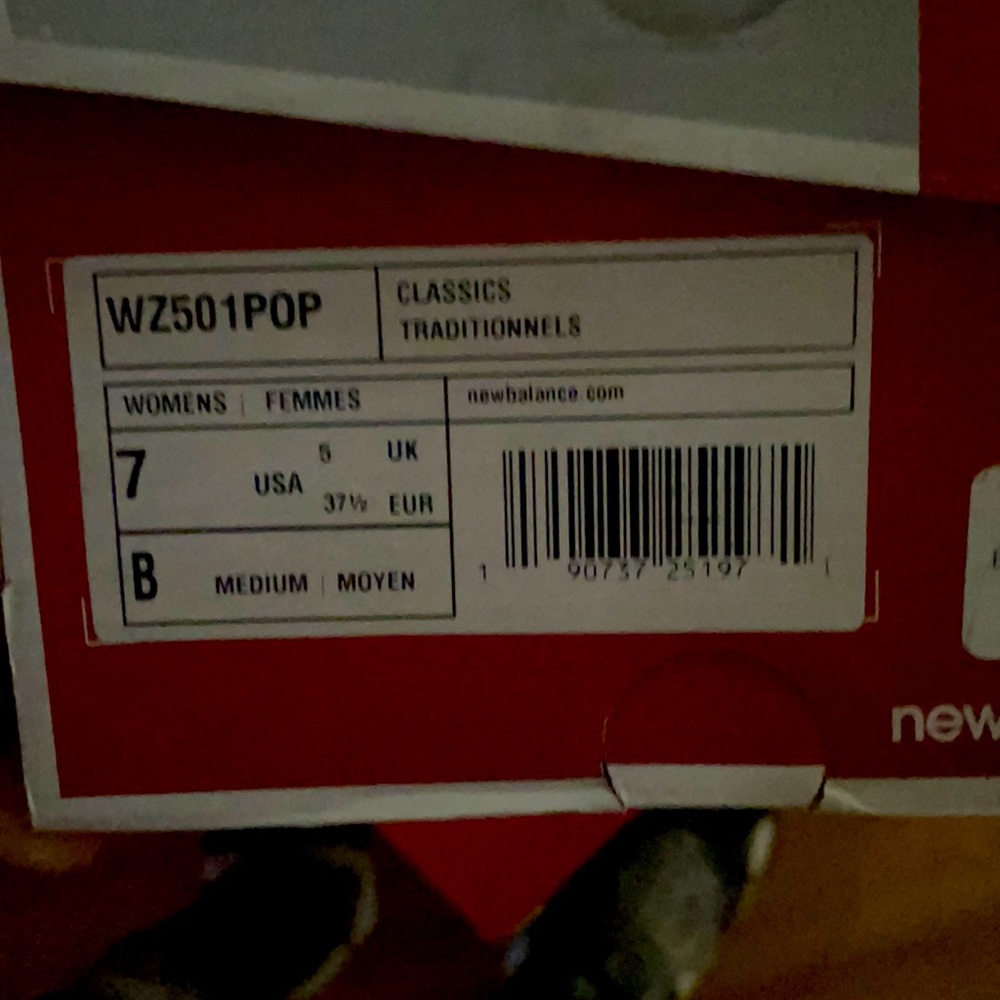 Women New Balance size7